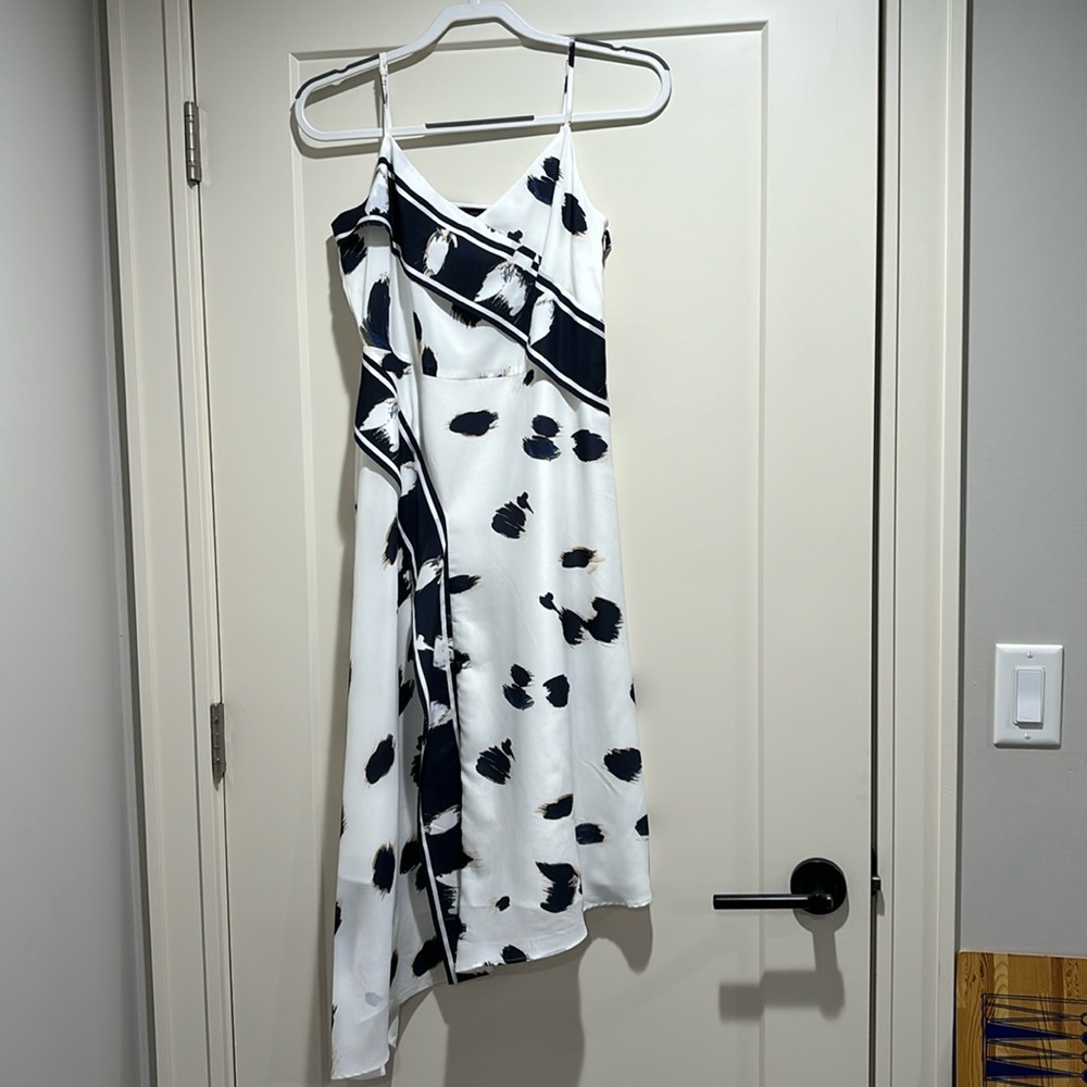 Banana republic asymmetrical dress
